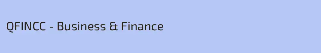 QFINCC - Business & Finance